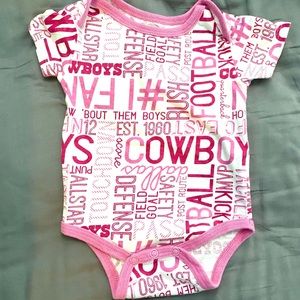 Dallas Cowboys Onesie